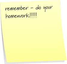 reminder 