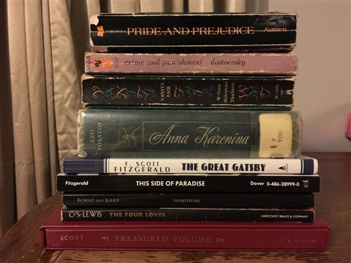Stack of classics 